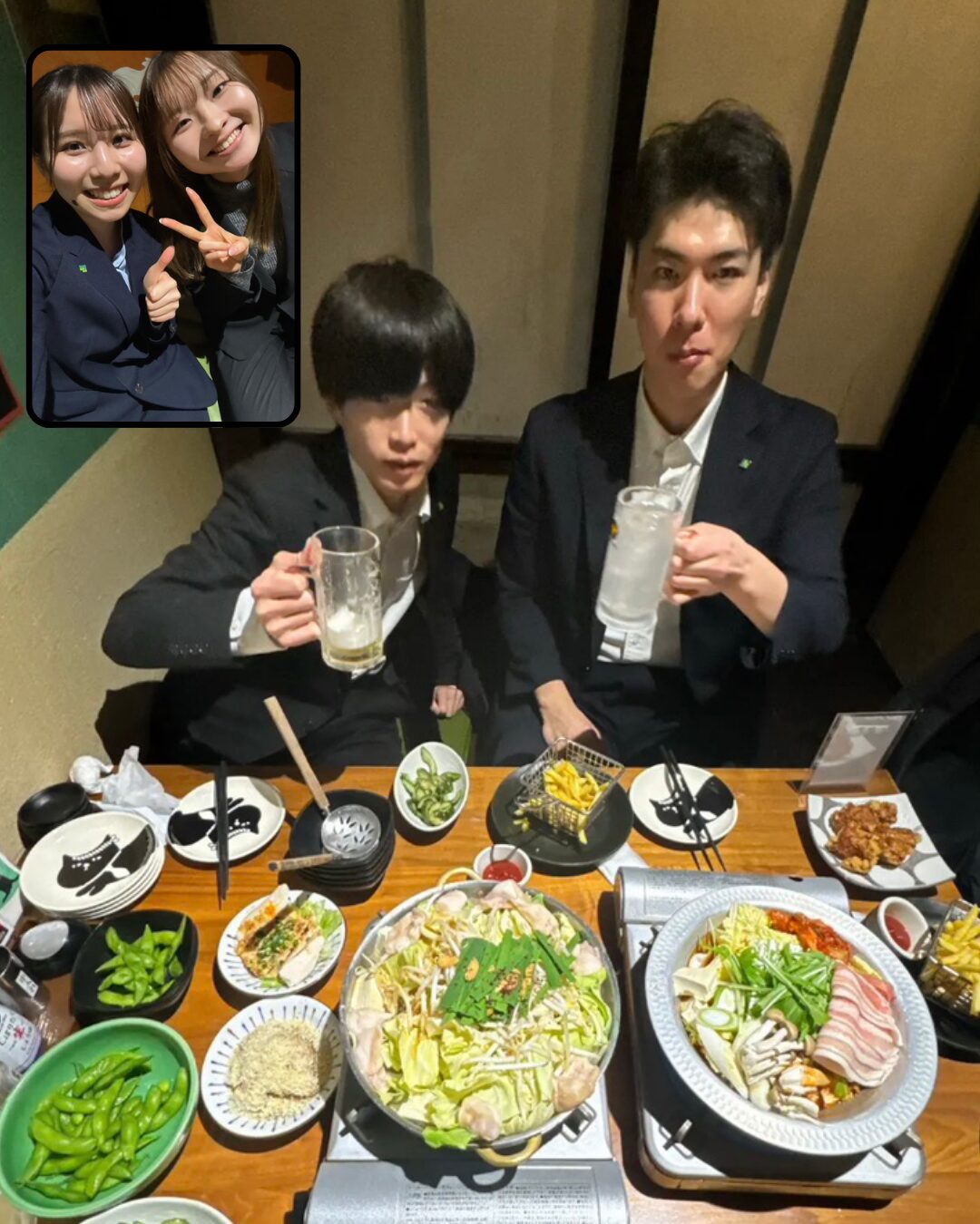 投稿についてもっと詳しく 同期と新年会に行ってきました！💨