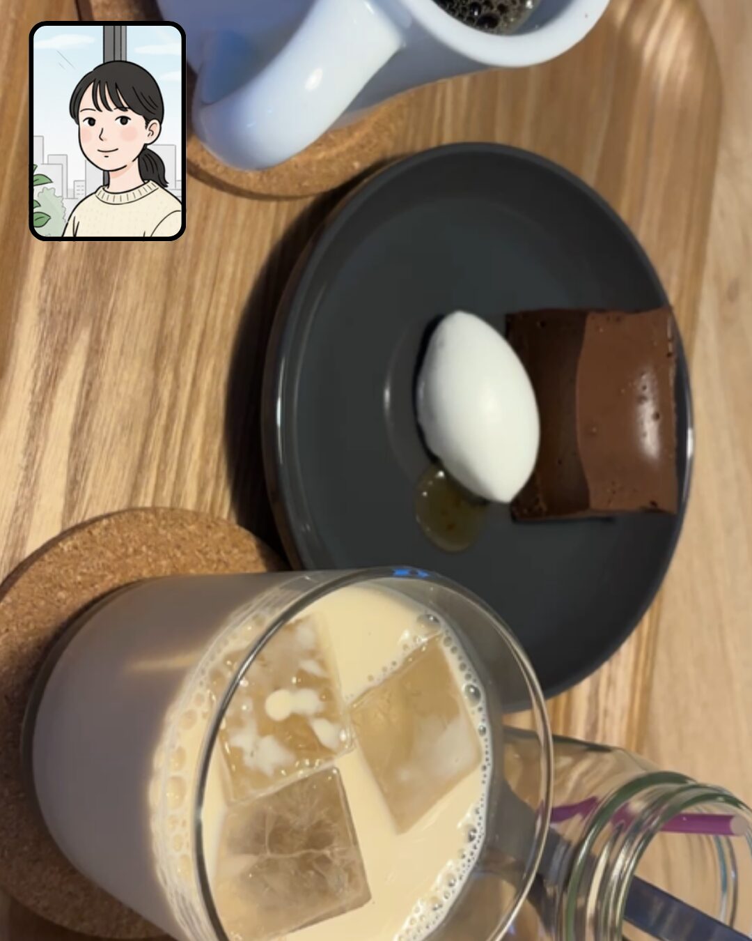 投稿についてもっと詳しく カフェに行きました☕