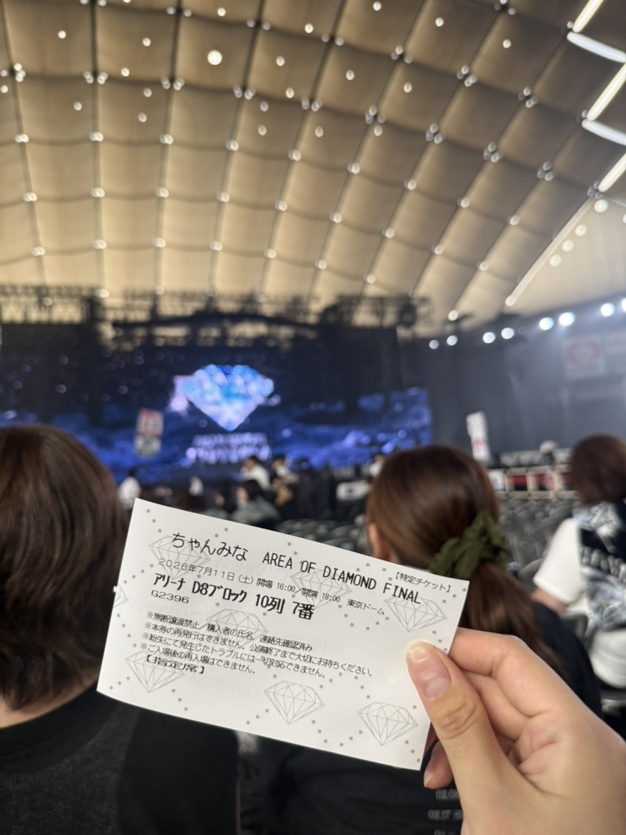 投稿についてもっと詳しく 先日、東京ドームで行われたちゃんみなのライブに参戦してきました🔥