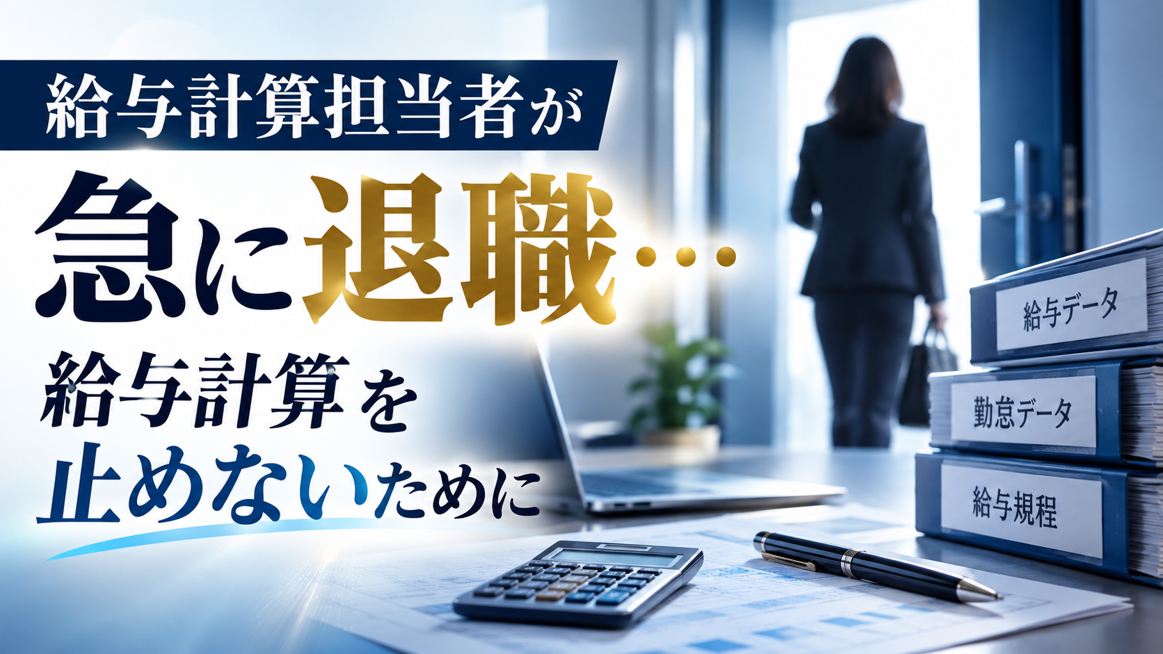 投稿についてもっと詳しく 急な退職者にも対応！給与計算を止めない方法