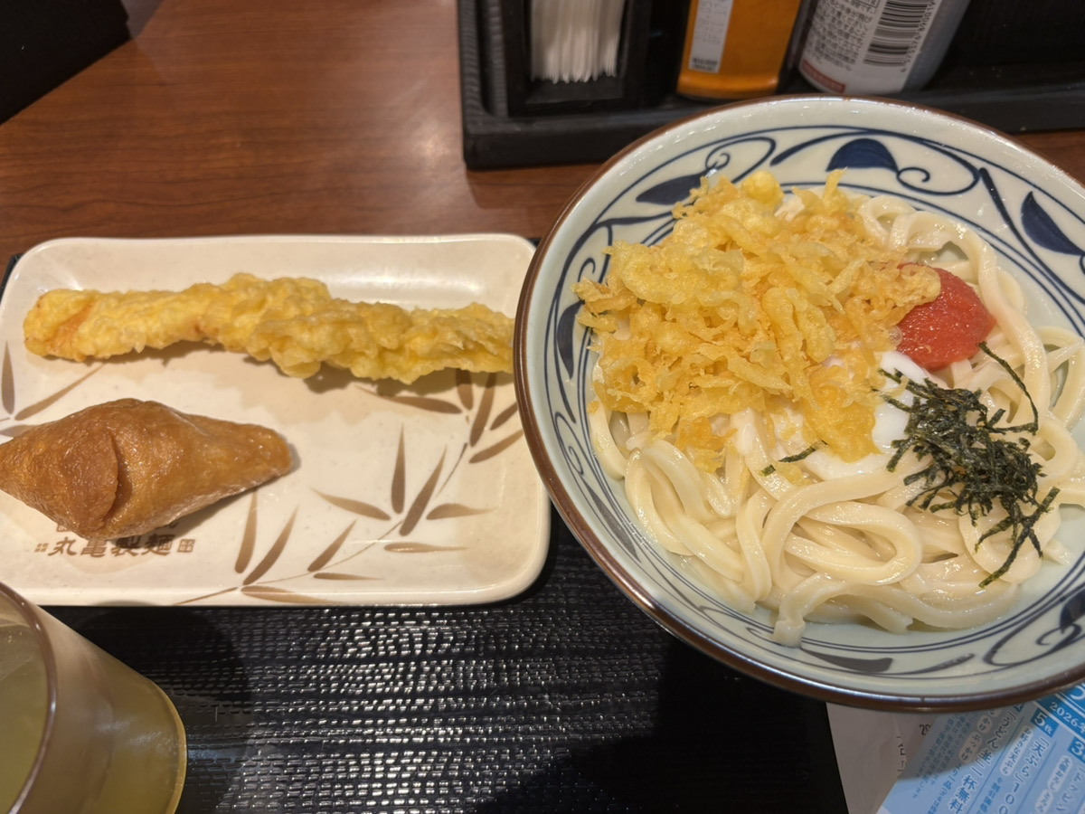 投稿についてもっと詳しく 先日どうしても食べたくなり、丸亀製麺に行ってきました！！